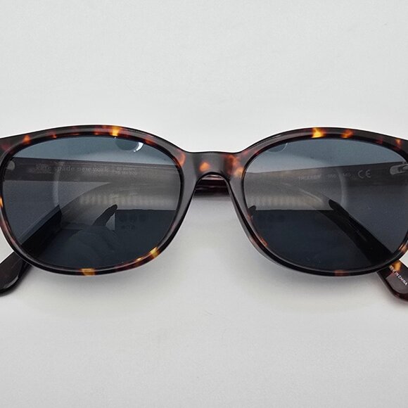 Kate Spade New York Trulee/F 086 Dark Havana Gold Eyeglasses Frame 52-16-140 - Picture 11 of 13